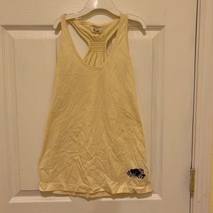 Roots Light Yellow Tank Top